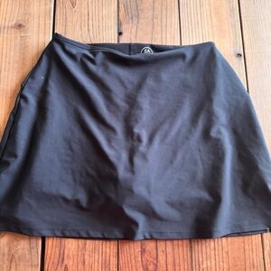 Black Athletic Women's Skirt